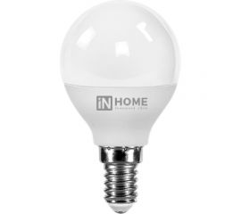 Светодиодная лампа IN HOME LED-ШАР-VC 8Вт 230В Е14 3000К 600Лм 4690612020549 