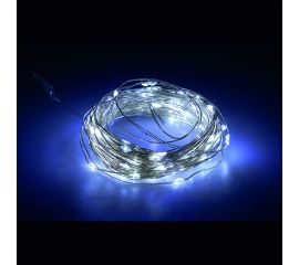 Садовая гирлянда ЭРА Нить на солнечной батарее ERASF22-17 холодный свет, 200 microLED, 21.9 м Б0053368 