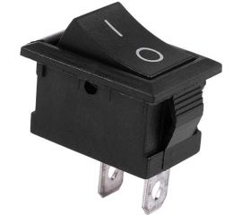 Клавишный переключатель TDM YL-211-05, черный, 2 положения, 1з SQ0703-0023 