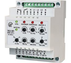 Универсальный блок защиты Новатек-Электро УБЗ-301 10-100А 3425610301 