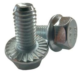 Болт с фланцем ZAMETAL 6x12 10.9 DIN 6921 оц., с насеч. уп. 800 шт ZA082556 