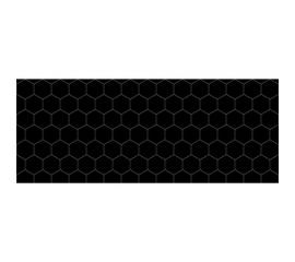 Универсальная самоклеящаяся пленка Декор Трейдинг Соты black 2000*600 глянец 