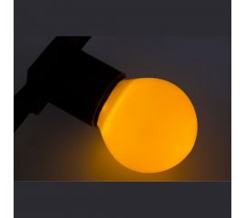 Лампа Neon-Night шар e27 3 LED диаметр 45 желтая 405-111 