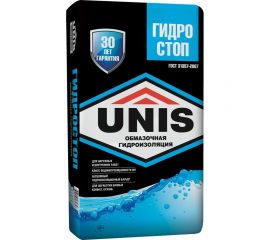 Обмазочная гидроизоляция UNIS ГИДРОСТОП 18 кг 4607005184757 