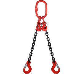 Цепной двухветвевой строп с укоротителем ТРАСТ 2СЦ 3,15 тн, 3000 мм, 8 класс 4687202684007 