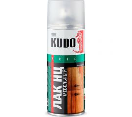Лак для дерева нитроцеллюлозный (НЦ) мебельный матовый KUDO KU-9009 