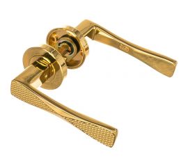 Дверная ручка ORO&ORO латунь блестящая 906-15 GP 