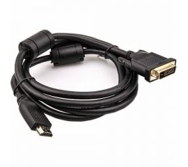 Кабель VCOM HDMI AM/DVI 24+1M, 1.8м, CU, 1080P@60Hz, 2F, CG484GD-1.8M 