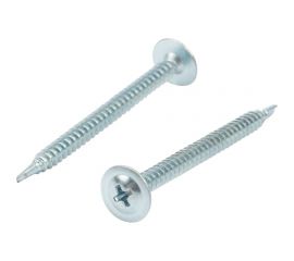 Саморез с прессшайбой KRANZ ПШС сверло, 4.2x50, 200 шт. KR-01-3362-009 