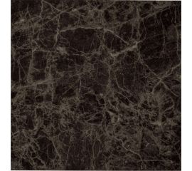 Самоклеящаяся ПВХ плитка LAKO Мрамор (темно-коричневый; 28 шт; 2.52 кв.м) LKD-81021-1 