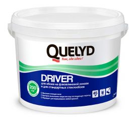 Клей для стеклохолста и стеклообоев QUELYD DRIVER 9 кг 50125900 