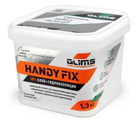 Клей-гидроизоляция GLIMS HandyFix 1.3 кг, ведро О00014537 