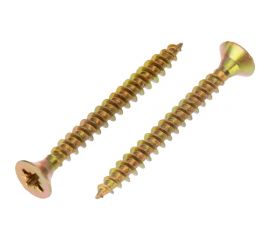 Универсальный саморез KRANZ 4x40, желтый цинк, 200 шт. KR-01-3311-029 