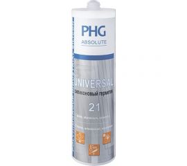 Универсальный силиконовый герметик PHG Absolute Universal белый 260 ml 448741 