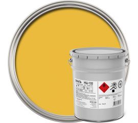 Быстросохнущая нитраэмаль ЯРОСЛАВСКИЕ КРАСКИ НЦ-132К золотисто-желтая, 17 кг 2879.3 