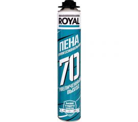 Профессиональная пена ROYAL 70 летняя, 870 мл, выход 70 л RF70S 