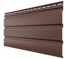 Софит Технониколь (частично перфорированный; каштан; 3 м) TN697205 