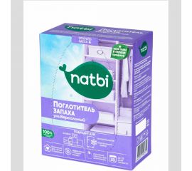 Поглотитель запаха NATBI универсальный, 400 г, к/п, для шкафа и холодильника 2359 