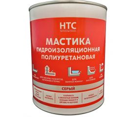 Мастика гидроизоляционная полиуретановая CEMMIX HTC 1 кг серый 84735833 