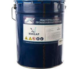 Кислотостойкая эмаль Мицар ХВ-785 20 кг красно-коричневый УТ000005072 