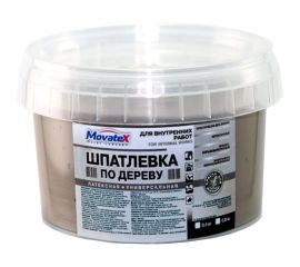 Шпаклевка по дереву (0.8 кг; тик) Movatex Т16172 