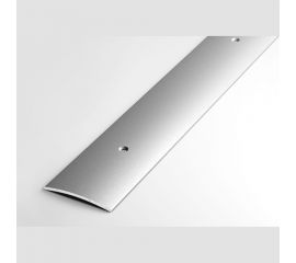 Порог прямой алюминиевый (44,5 мм, 1,8 м, порошковое покрытие, Серебро) ЛУКА УТ000000634 