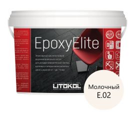 Эпоксидный состав для укладки и затирки мозаики LITOKOL EpoxyElite E.02 МОЛОЧНЫЙ 482240003 