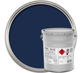 Быстросохнущая нитраэмаль ЯРОСЛАВСКИЕ КРАСКИ НЦ-132 глянцевая синяя, 17 кг П1770.3 