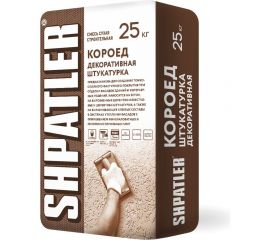 Декоративная штукатурка ШПАТЛЕР Короед 25 кг Ш00036 