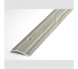 Порог разноуровневый алюминиевый декоративный (39,4 мм, 1,35 м, Сосна серебристая) ЛУКА УТ000025822 