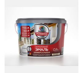 Эмаль акриловая универсальная матовая Profilux Professional база 1, 0,9 кг МП00-000032 