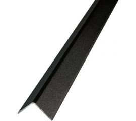 Алюминиевый внешний угол Лука (15x15x1 мм; 2,7 м; чёрный) УТ000066383 