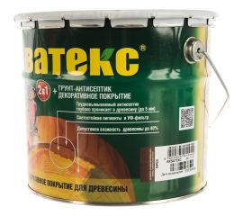 Защитно-декоративное покрытие для древесины Акватекс Орех 3 л 4 545 