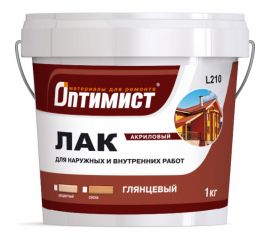 Акриловый лак Оптимист (глянцевый; 1 кг) OPL007 