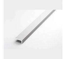 Декоративный угловой профиль ЛУКА алюминиевый, 20х10х1,5 мм, 2,7 м, 5 шт./уп. белый УТ000020776 