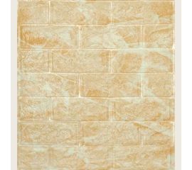 Самоклеящиеся 3D панели Центурион 500x550x3 мм Кирпич оникс светлый 83917 