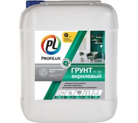 Акриловый грунт для внутренних работ Profilux PL 16A 10 л Н0000000906 