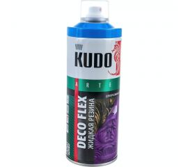 Жидкая резина KUDO DECO FLEX голубая KU-5305 