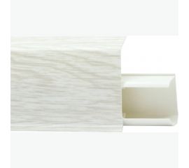 Плинтус со съемной панелью, Дуб Северный, 55 мм, 2,2 м QUADRO 580 Winart 05.20.580.001 