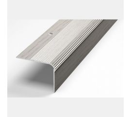 Порог угловой алюминиевый декоративный( 54х41,8 мм, 1,35 м, Дуб арктик) ЛУКА УТ000005783 