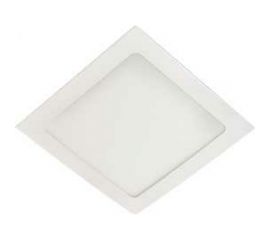 Квадратный встраиваемый даунлайт с драйвером Ecola LED downlight 9W 220V 4200K 145x145x20 DSRV90ELC 