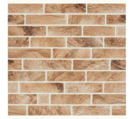 Мягкая самоклеящаяся 3D панель LAKO Барокко (кирпич; 70x70 см) LKD-3015 