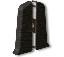 Торцевые заглушки для плинтуса DECONIKA (70 мм; 303 Венге темный; 2 шт.) Д-П70-Тп-Ф1 303 ВНГ ТЕМ 