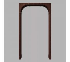 Арка Cosca decor Белла орех экко, ламинированный МДФ, набор СПБ101887 