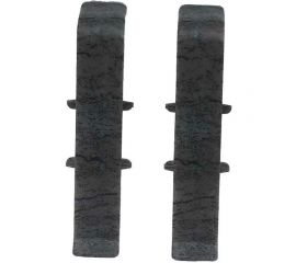 Соединитель для плинтуса DECONIKA (70 мм, 548 Лофт серый, 2 шт.) Д-П70-С-Ф2 548 ЛФТ СЕР 