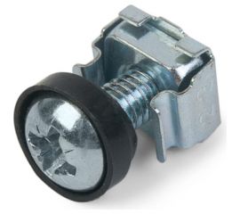 Крепежный комплект Netlink М6 винт, шайба, гайка, упаковка 100 штук УТ000000571 