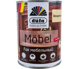 Лак Dufa MOBEL мебельный бесцветный 900 мл МП00-005495 