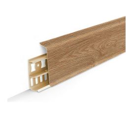 Напольный плинтус DECONIKA (85 мм; 2,2 м; 221 дуб янтарный; 1 шт.) Д-П85 221 ДУБ ЯНТ 