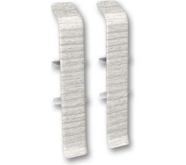 Соединитель для плинтуса DECONIKA (55 мм, 265 Клен патина, 2 шт.) Д-П55-С-Ф2 265 КЛН ПАТ 