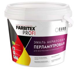 Акриловая универсальная эмаль Farbitex (перламутровая; износостойкая; жемчужная) 4300009436 